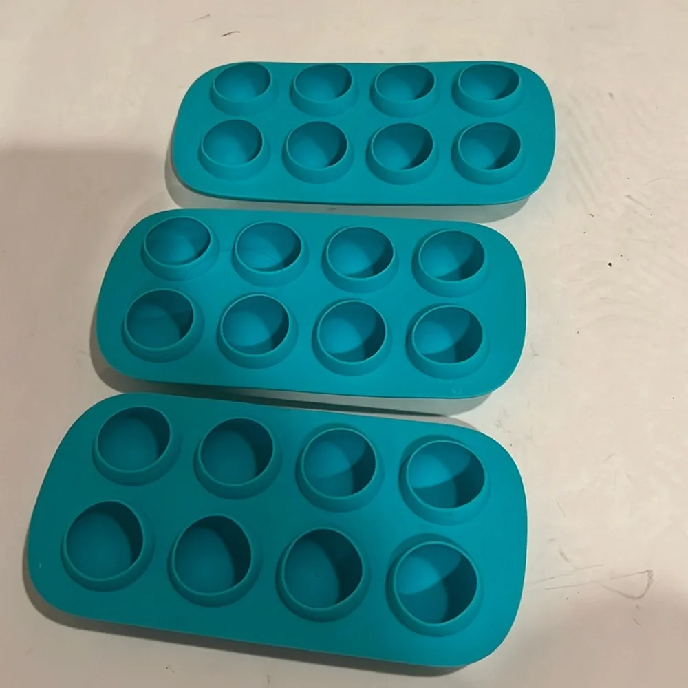 Silicone Chocolate Candy Molds, Jello Pudding Ball Ice Cube Peanut Butte